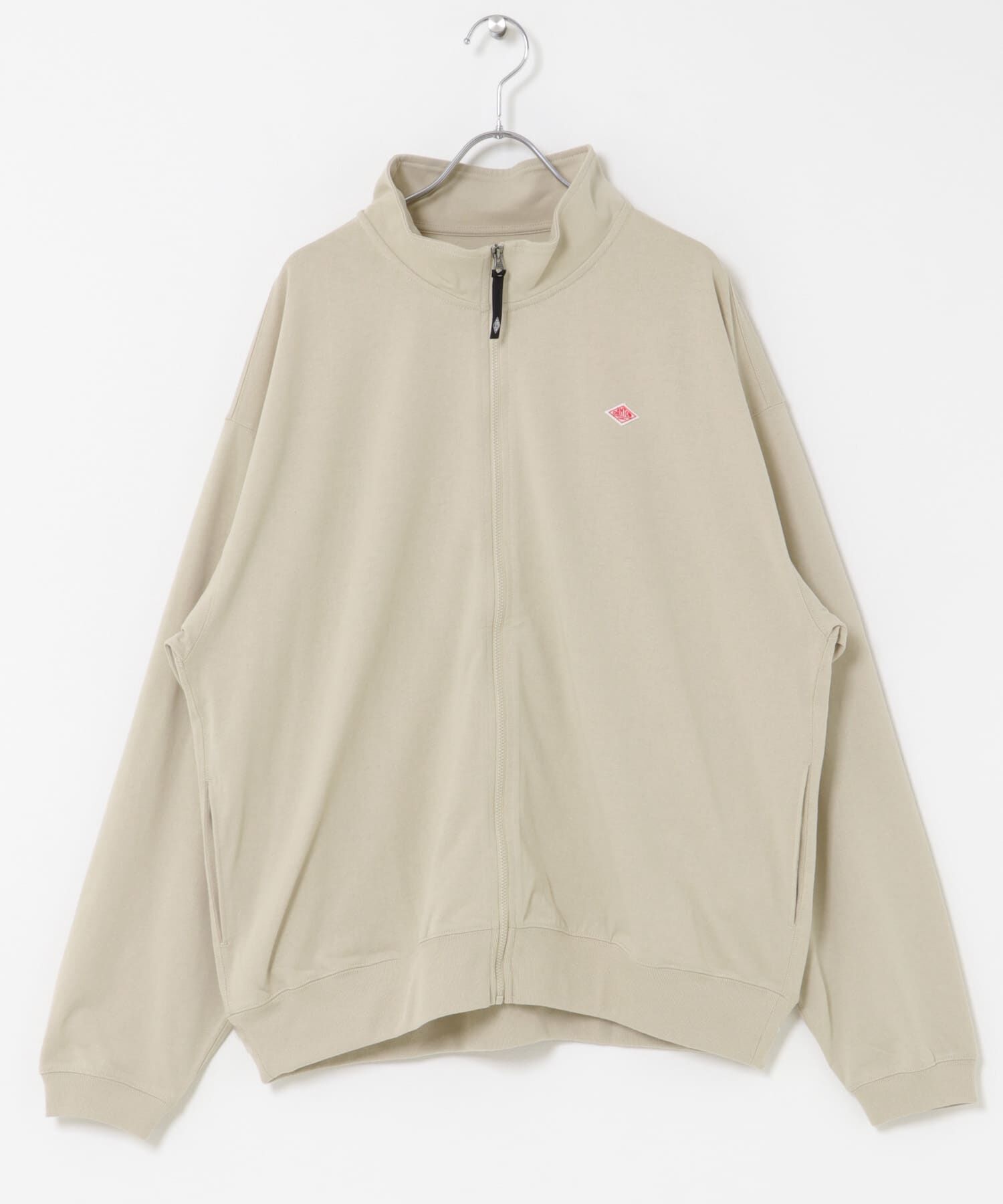 URBAN RESEARCH DOORS「DANTON　SWEAT ZIP BLOUSON」|ノーカラーコート|