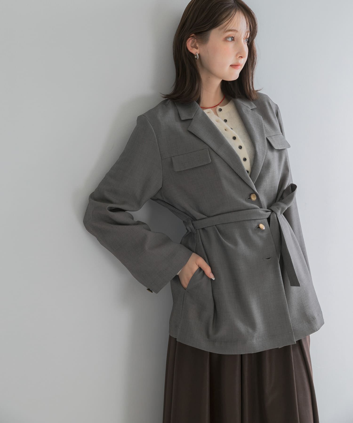 URBAN RESEARCH ROSSO「防シワ シャンブレーシャツジャケット」|その他|