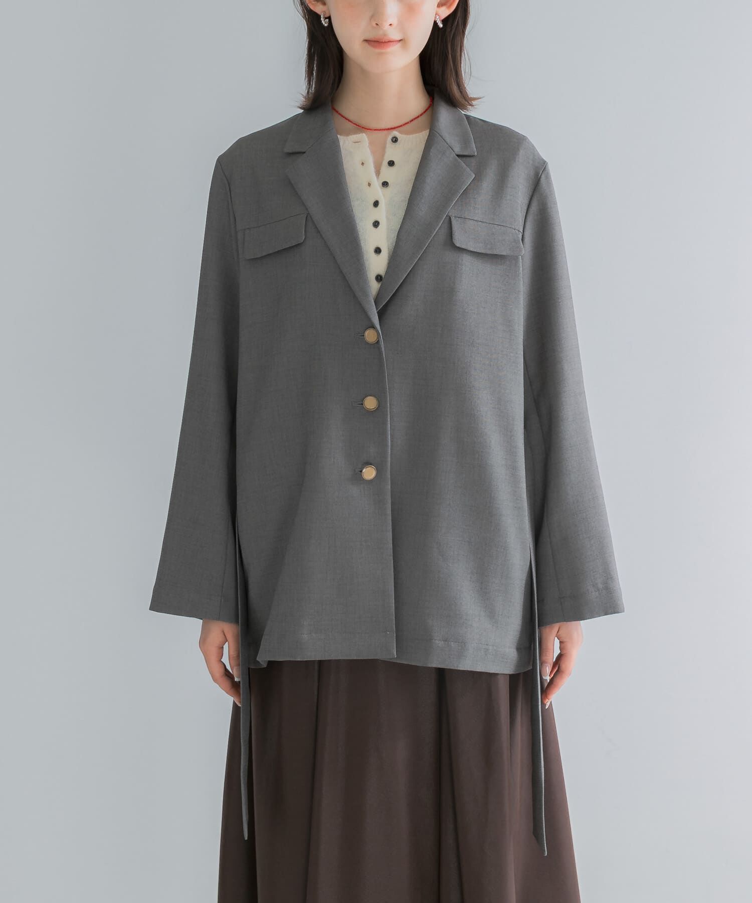 URBAN RESEARCH ROSSO「防シワ シャンブレーシャツジャケット」|その他|