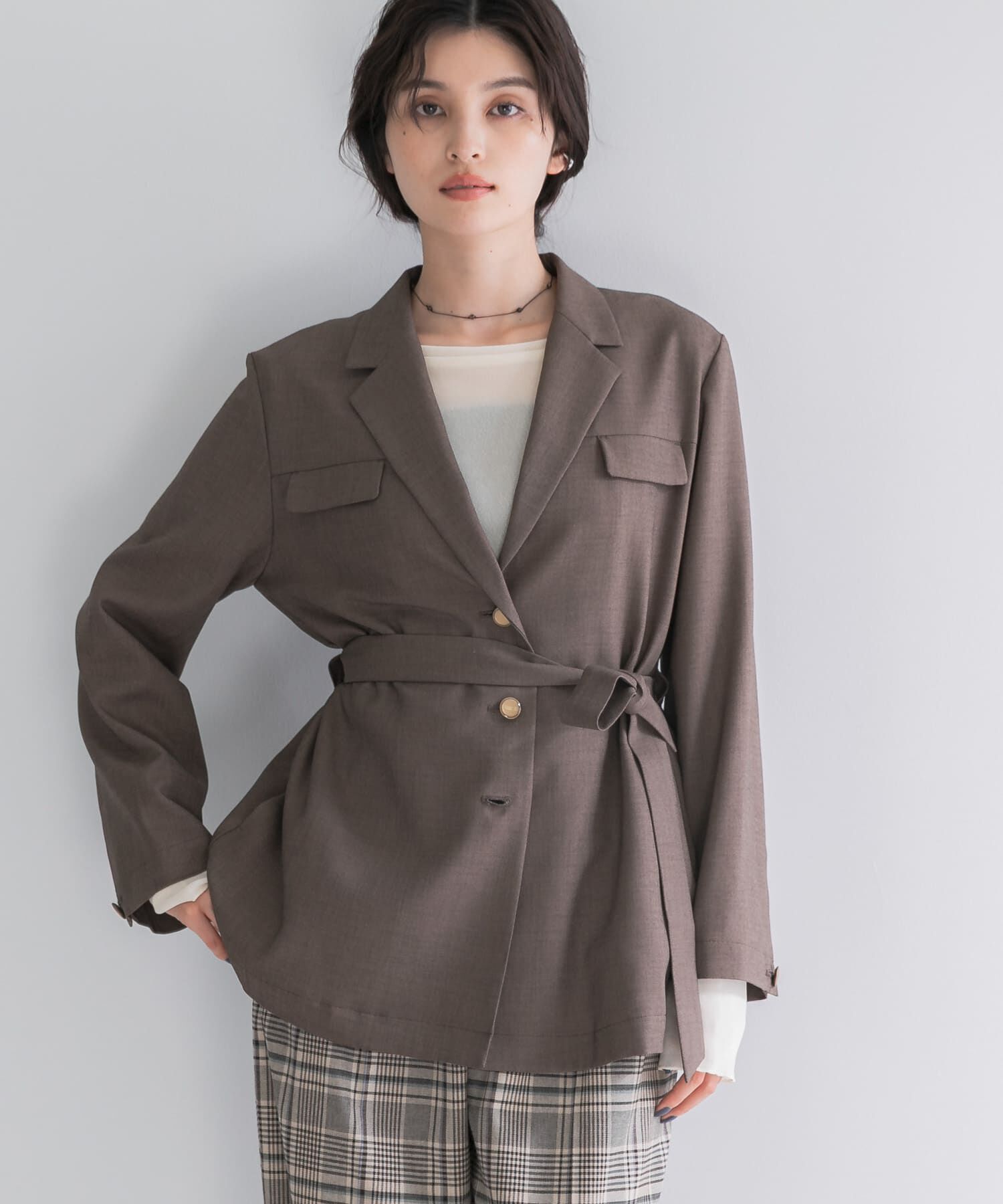 URBAN RESEARCH ROSSO「防シワ シャンブレーシャツジャケット」|その他|