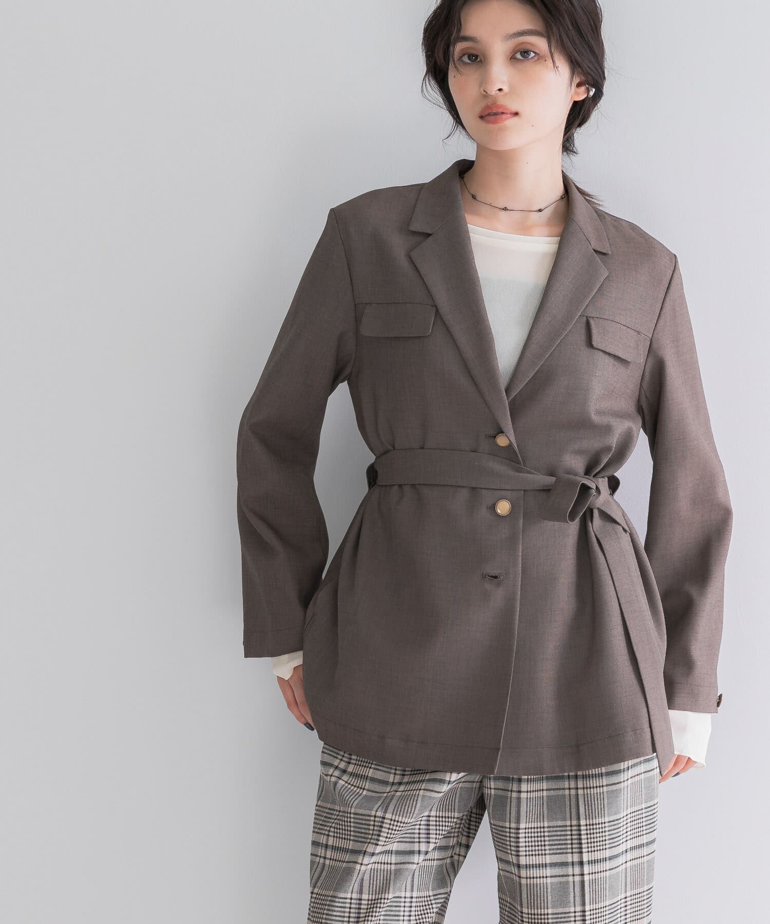 URBAN RESEARCH ROSSO「防シワ シャンブレーシャツジャケット」|その他|