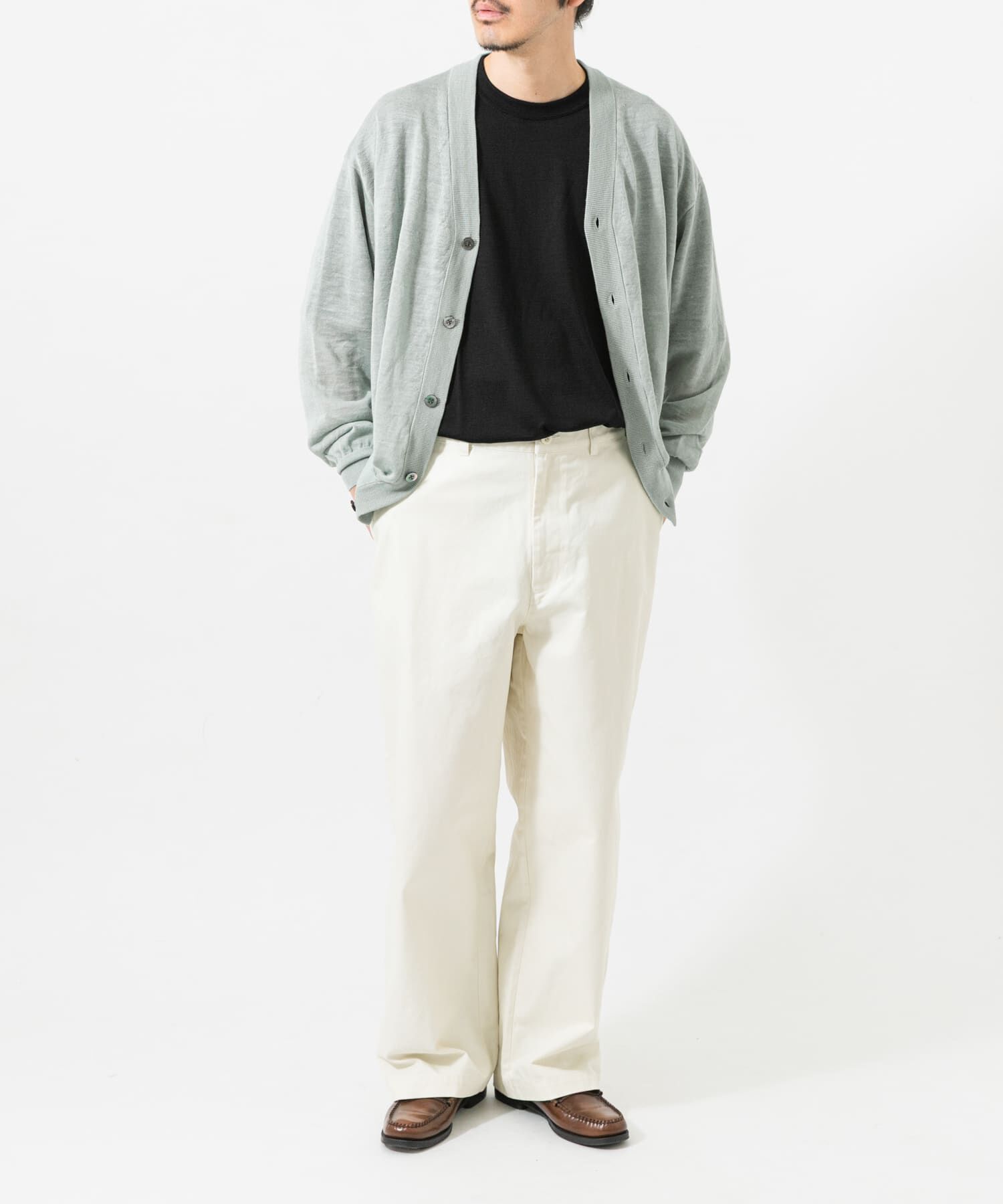 URBAN RESEARCH「RAMIE SHEER CARDIGAN」|ニット・セーター|