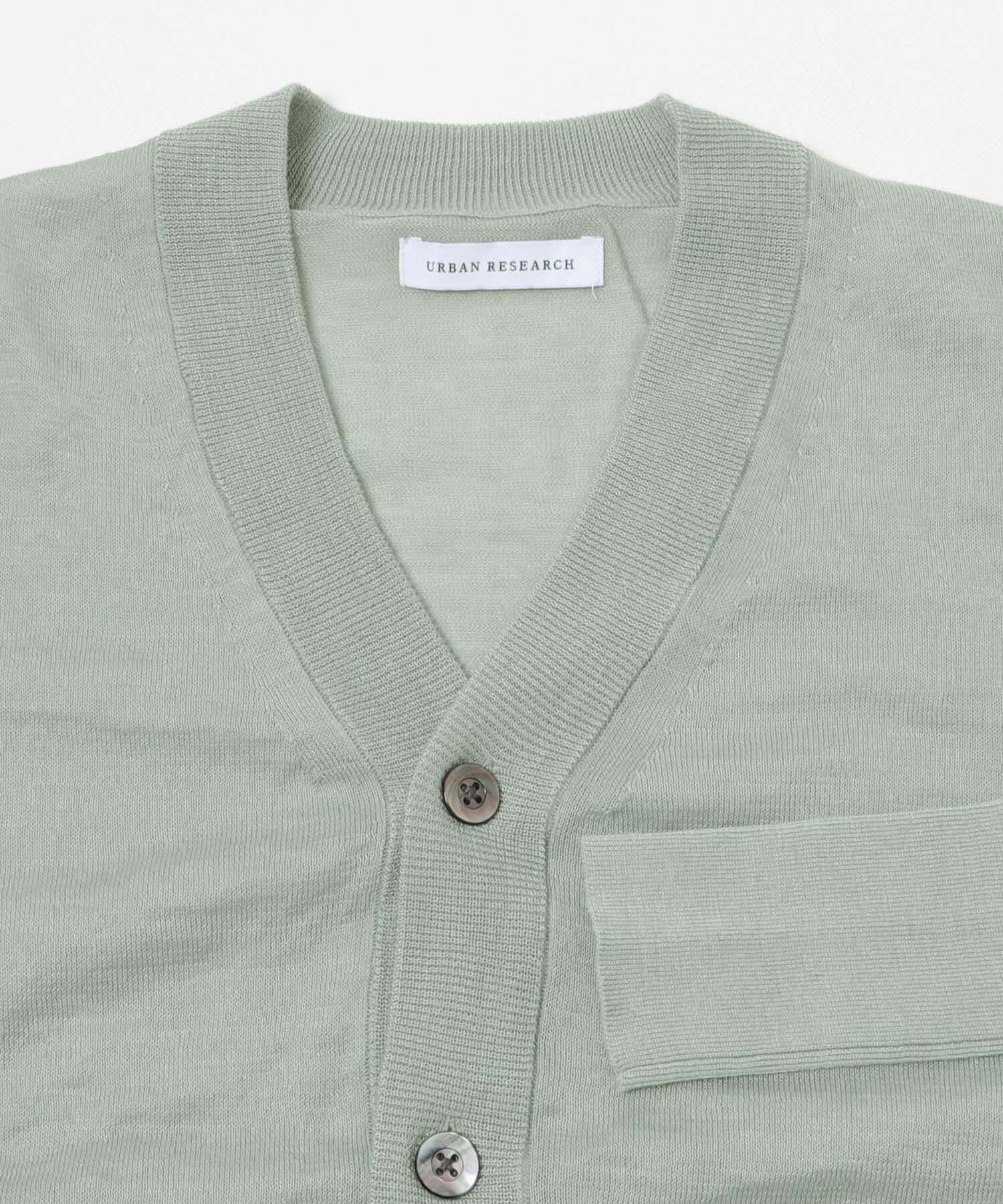 URBAN RESEARCH「RAMIE SHEER CARDIGAN」|ニット・セーター|