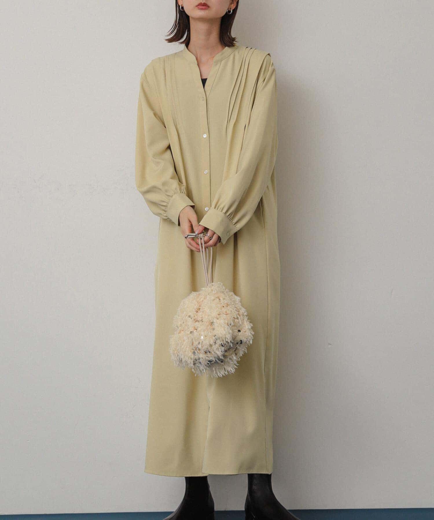SENSE OF PLACE by URBAN RESEARCH「『Shortサイズあり』タックシャツワンピース」|ワンピース|