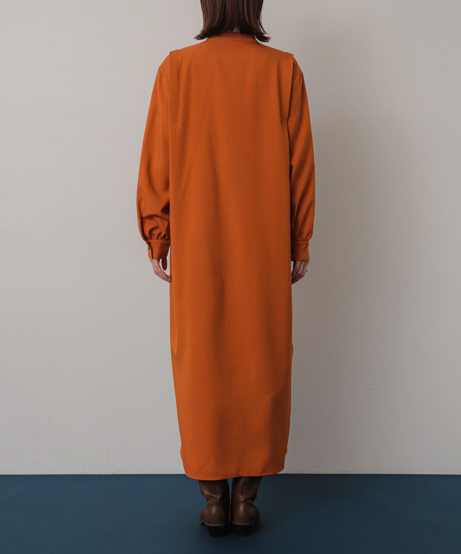 SENSE OF PLACE by URBAN RESEARCH「『Shortサイズあり』タックシャツワンピース」|ワンピース|