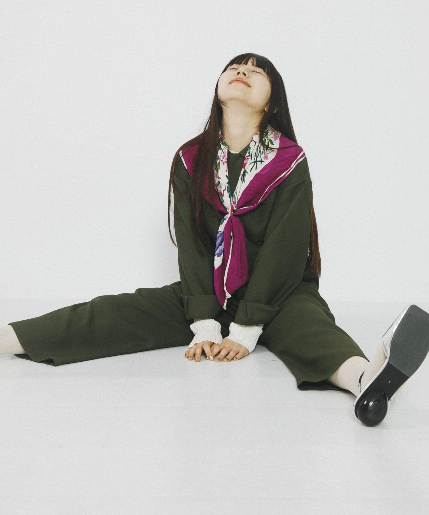 SENSE OF PLACE by URBAN RESEARCH「『別注』さらさ&times;SENSE OF PLACE　ソフトツイルジャンプスーツ」|スカート|