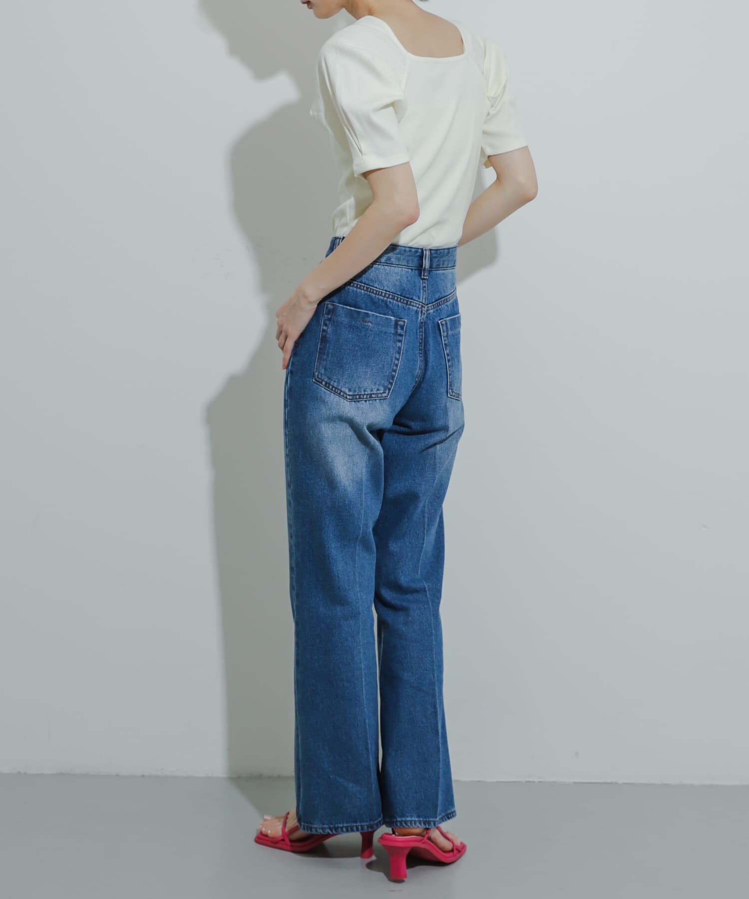 SENSE OF PLACE by URBAN RESEARCH「タックボリュームスリーブカットソー」|Tシャツ・カットソー|