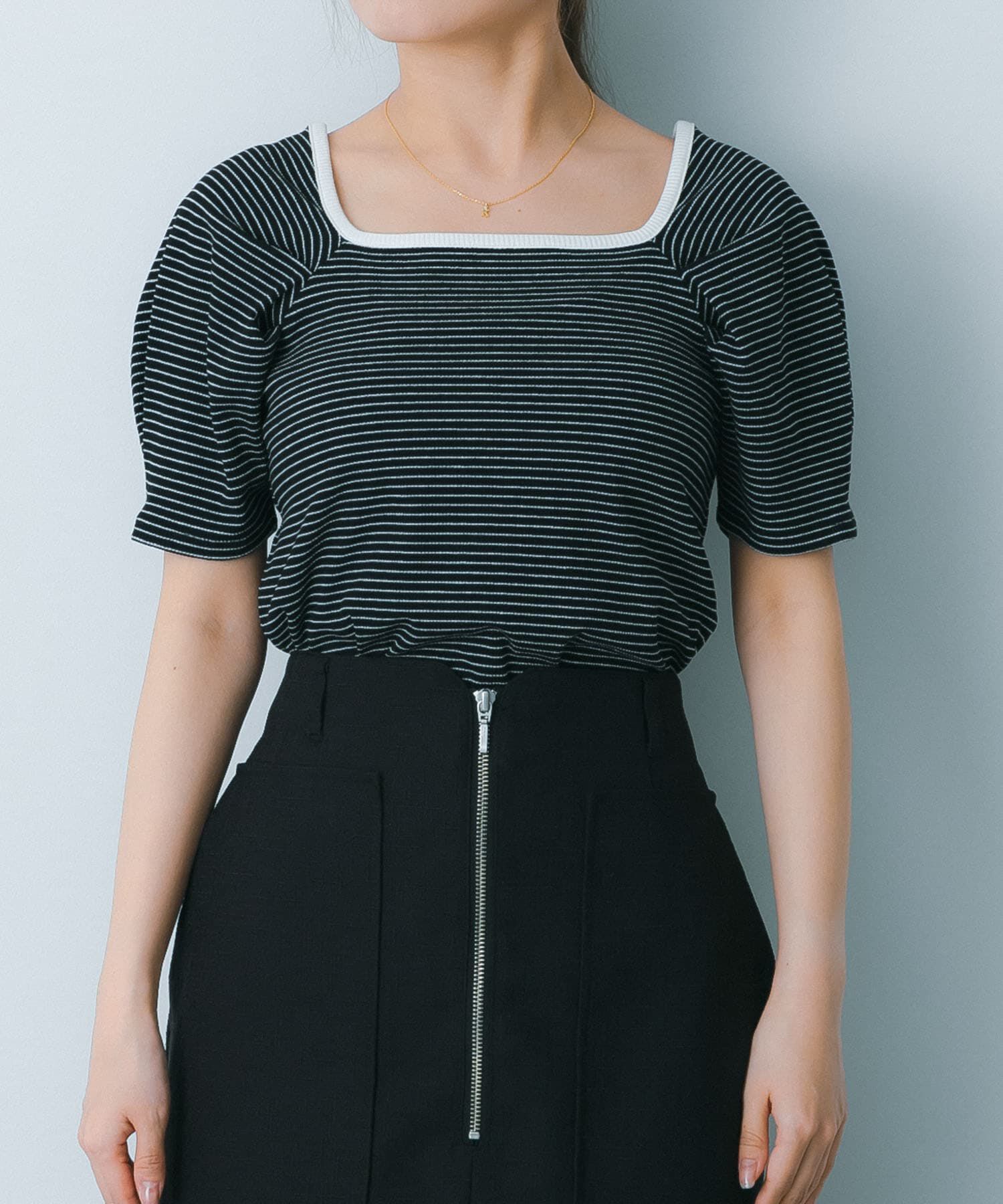 SENSE OF PLACE by URBAN RESEARCH「タックボリュームスリーブカットソー」|Tシャツ・カットソー|