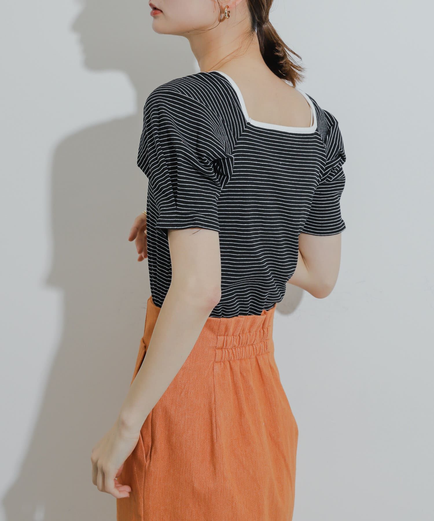 SENSE OF PLACE by URBAN RESEARCH「タックボリュームスリーブカットソー」|Tシャツ・カットソー|