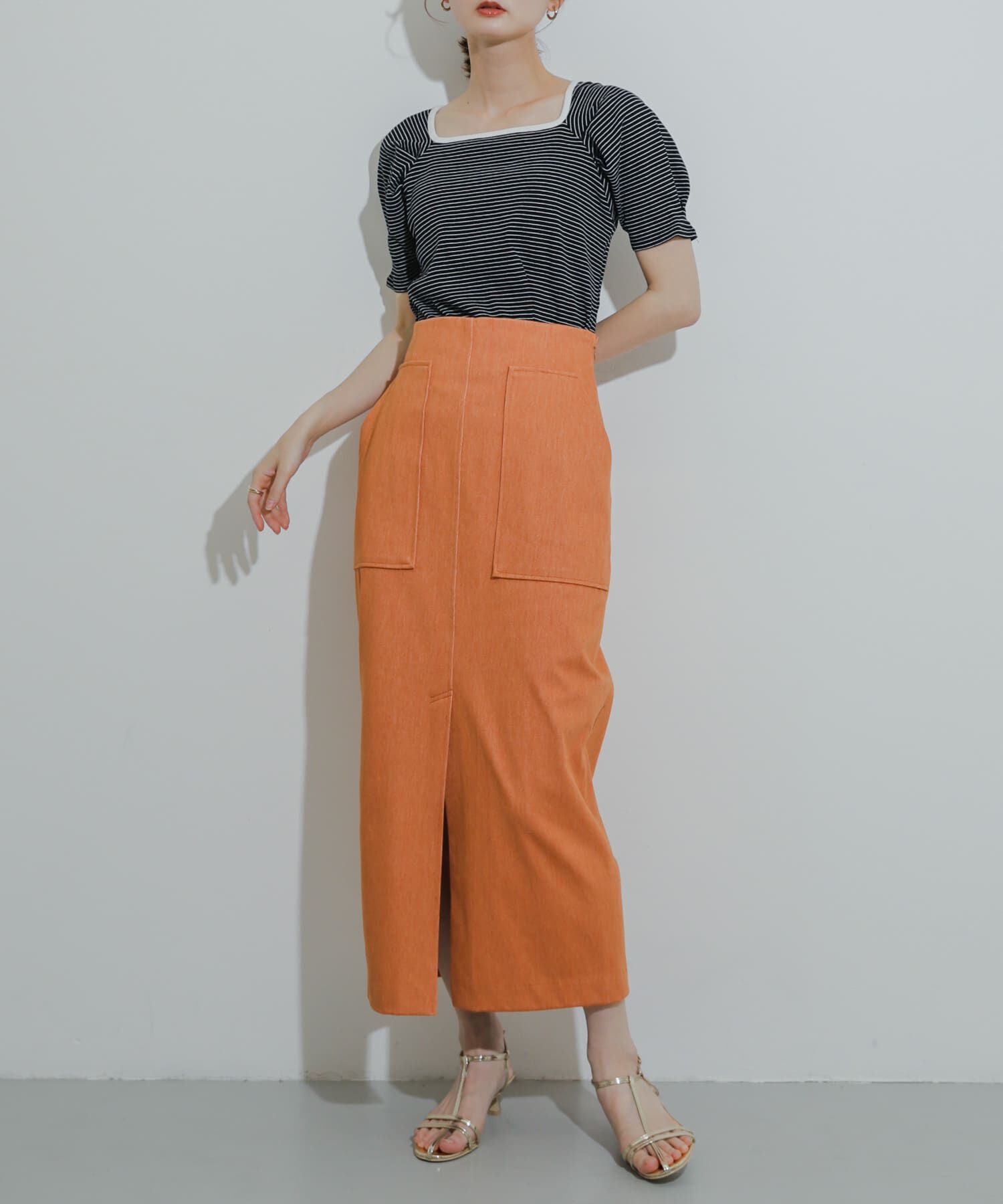 SENSE OF PLACE by URBAN RESEARCH「タックボリュームスリーブカットソー」|Tシャツ・カットソー|