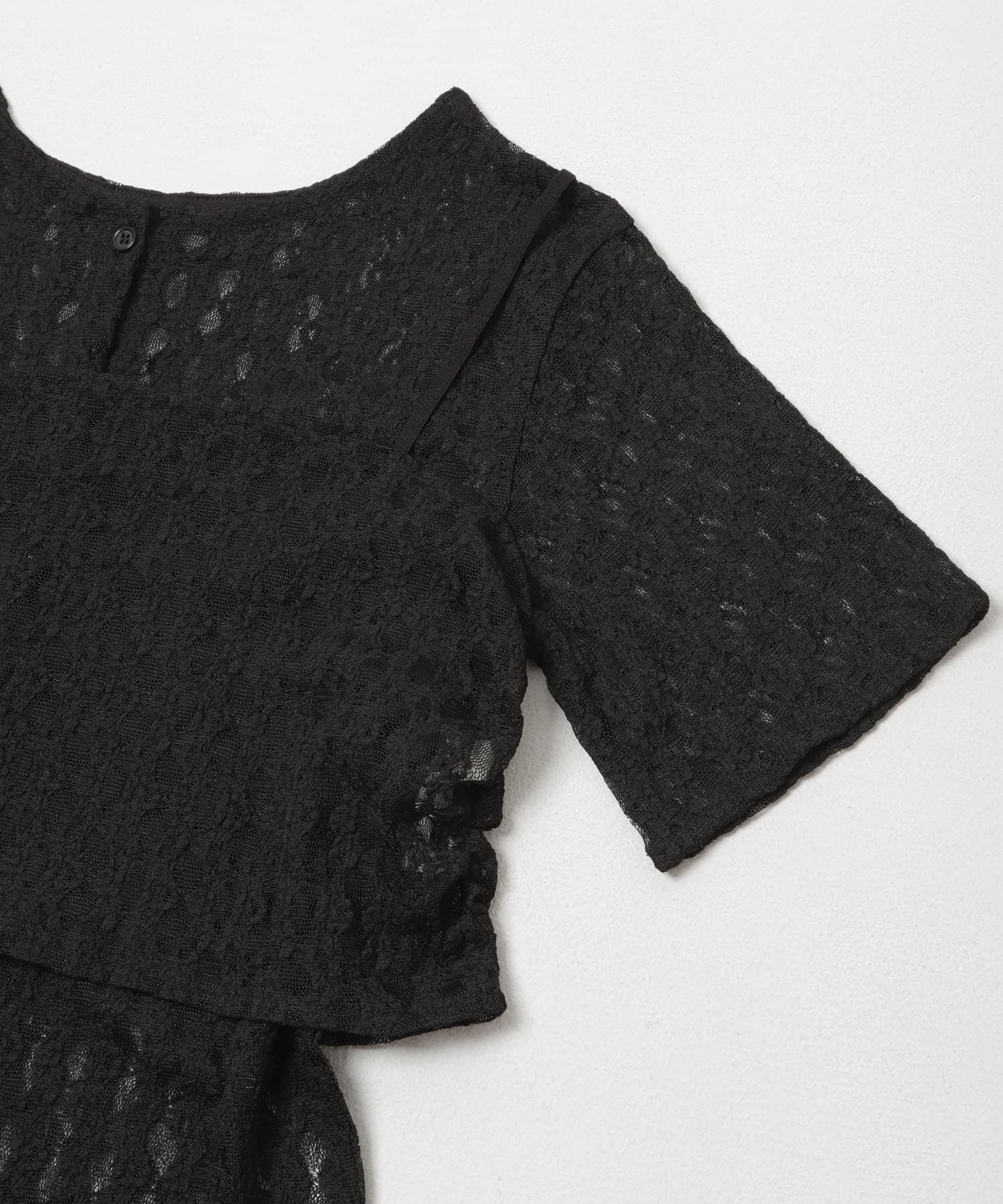 SENSE OF PLACE by URBAN RESEARCH「レースビスチェアンサンブルカットトップ」|Tシャツ・カットソー|