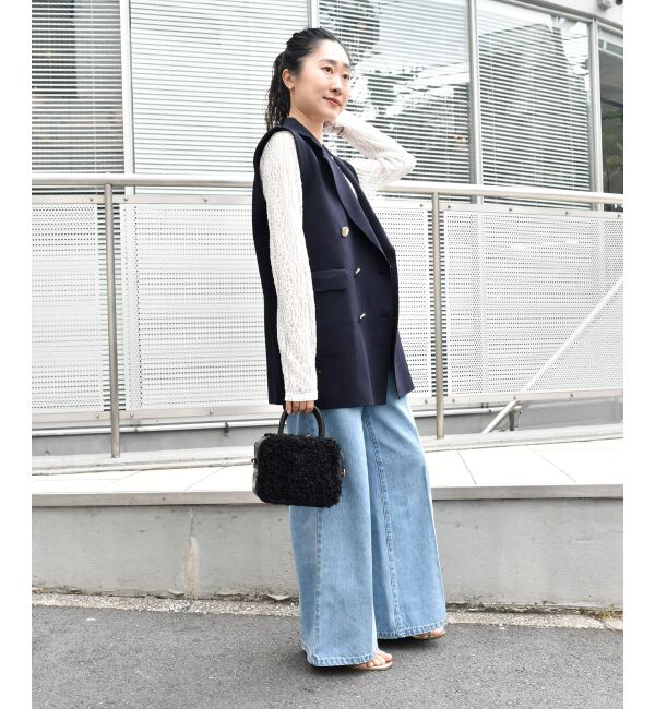  「《手洗い可能》TORRAZZO DONNAミラノリブニットベスト」|その他|