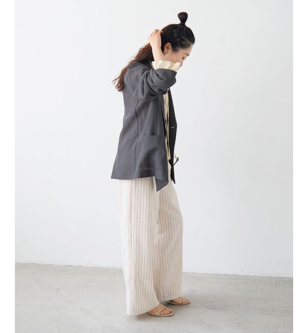  「【手洗い可】メッシュダブルブレストジャケット」|その他|