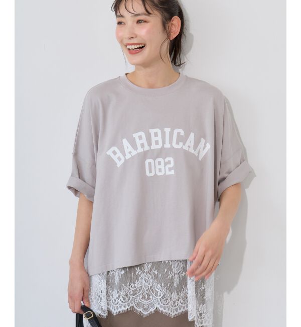  「《WEB限定》カレッジロゴオーバーTシャツ」|Tシャツ・カットソー|