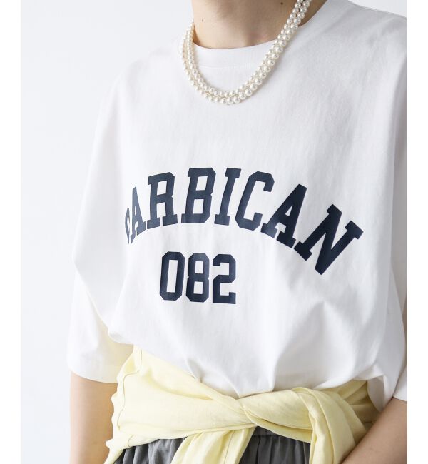  「《WEB限定》カレッジロゴオーバーTシャツ」|Tシャツ・カットソー|