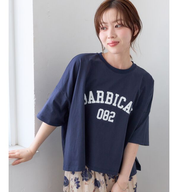  「《WEB限定》カレッジロゴオーバーTシャツ」|Tシャツ・カットソー|