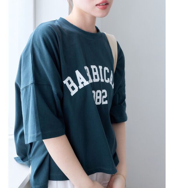  「《WEB限定》カレッジロゴオーバーTシャツ」|Tシャツ・カットソー|