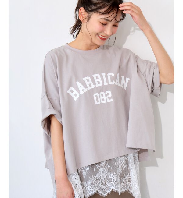  「《WEB限定》カレッジロゴオーバーTシャツ」|Tシャツ・カットソー|ｸﾞﾚｰｼﾞｭ