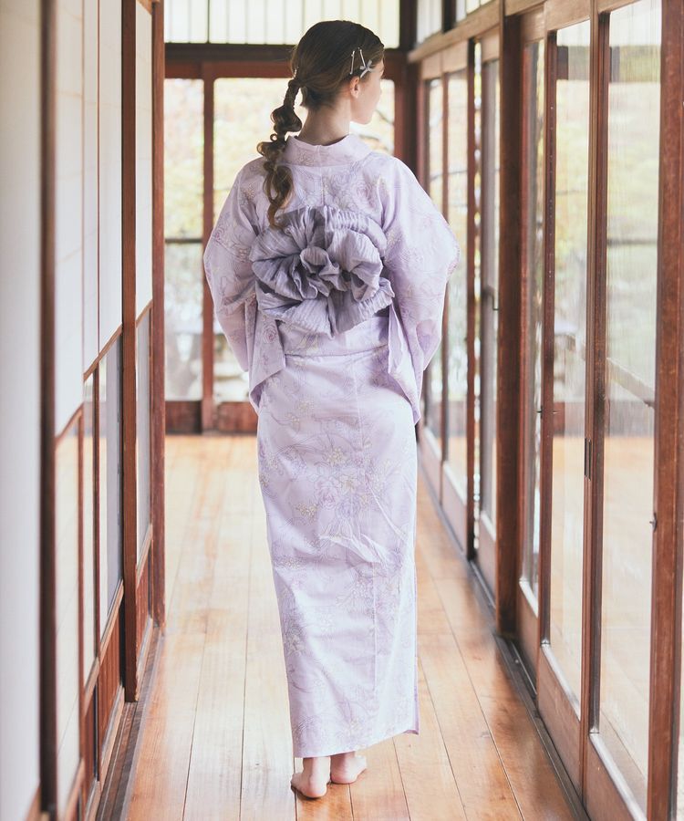 Maison de FLEUR「【兵児帯セット】フローラル浴衣」|その他|