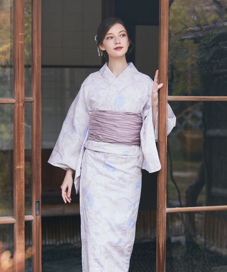 Maison de FLEUR「【兵児帯セット】フローラル浴衣」|その他|