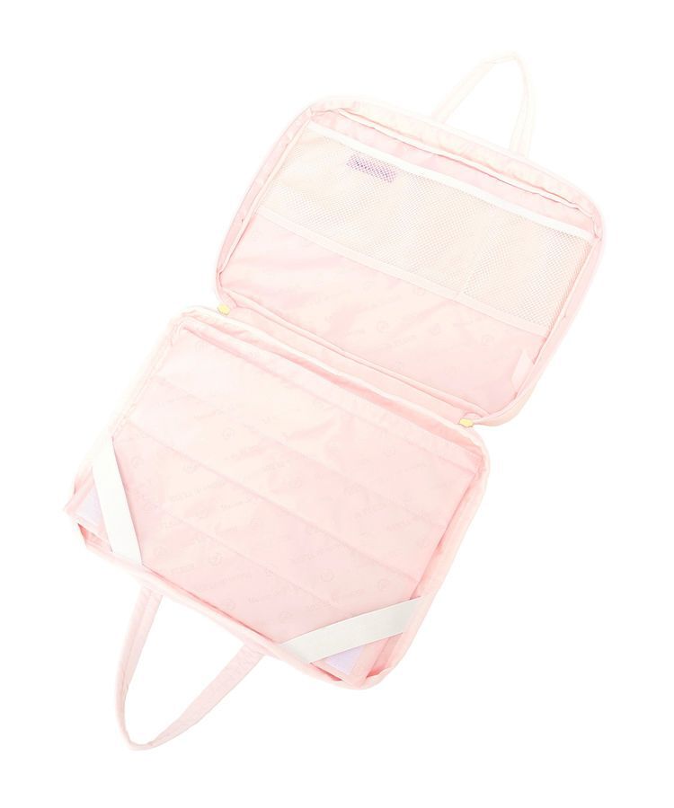 Maison de FLEUR「【PCスタンド内蔵】リボン柄キルティングPCケース」|その他|