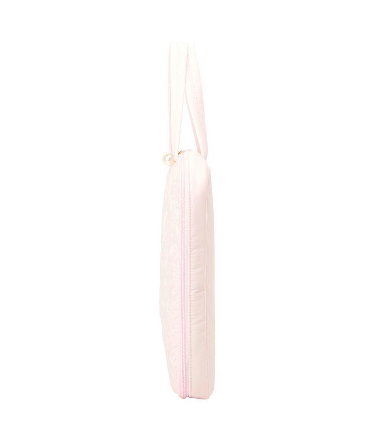 Maison de FLEUR「【PCスタンド内蔵】リボン柄キルティングPCケース」|その他|
