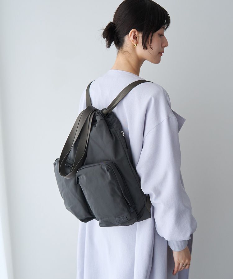 YECCA VECCA「【story.】PL FIELD BACKPACK」|リュック|Charcoal Gray