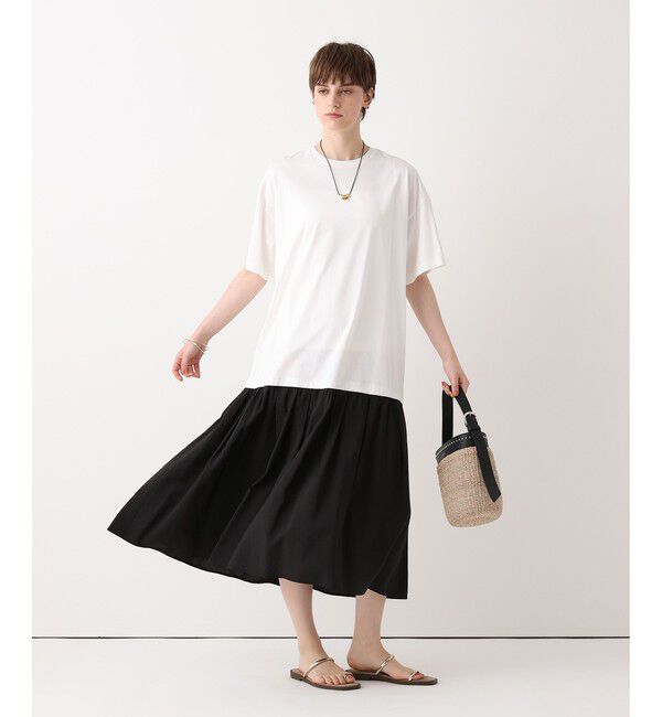 allureville「モダールシルクドッキングワンピース」|ワンピース|