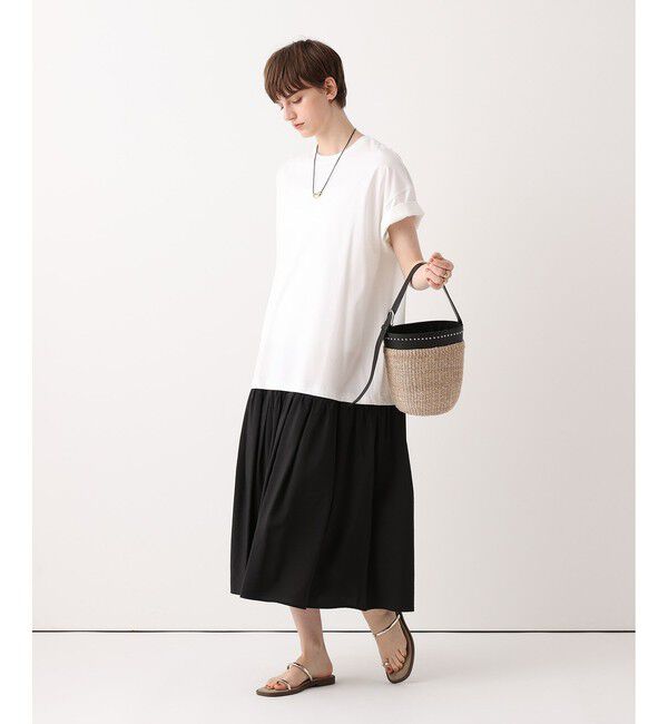 allureville「モダールシルクドッキングワンピース」|ワンピース|