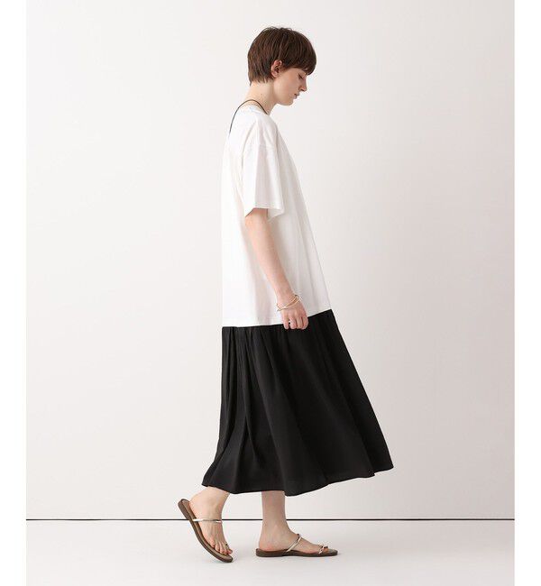 allureville「モダールシルクドッキングワンピース」|ワンピース|