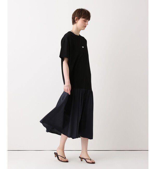 allureville「モダールシルクドッキングワンピース」|ワンピース|