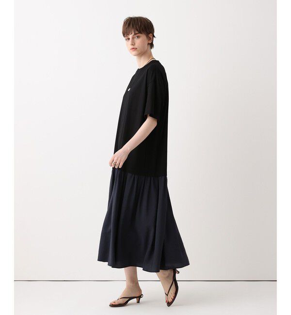 allureville「モダールシルクドッキングワンピース」|ワンピース|