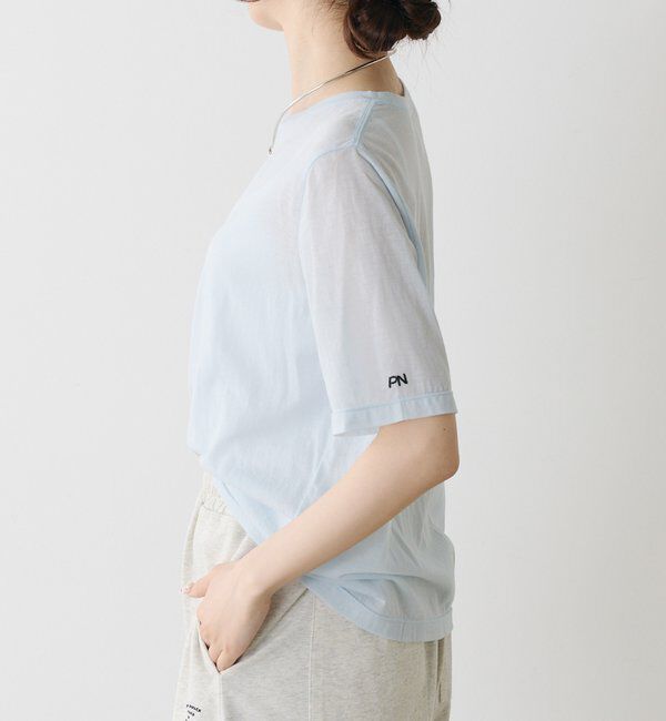  「シアーシンプルTシャツ」|Tシャツ・カットソー|