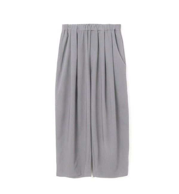 mizuiro ind「mizuiro ind ワイドタックパンツ」|その他|グレー