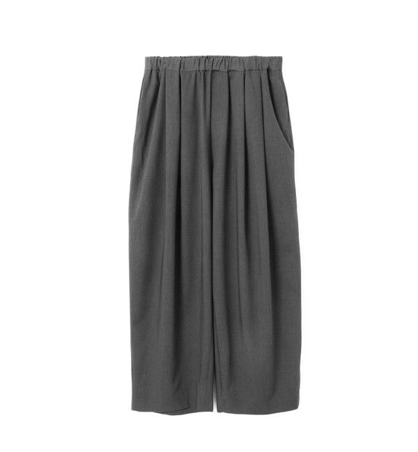 mizuiro ind「mizuiro ind ワイドタックパンツ」|その他|ダークグレー