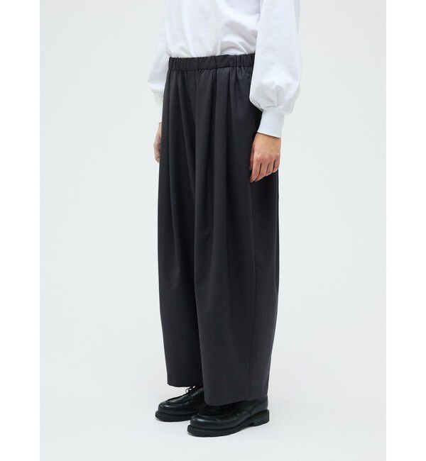 mizuiro ind「mizuiro ind ワイドタックパンツ」|その他|