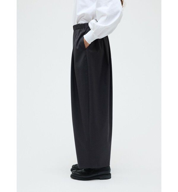 mizuiro ind「mizuiro ind ワイドタックパンツ」|その他|