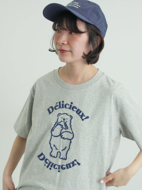 Samansa Mos2「【メルヘン&times;Samansa Mos2】発泡プリントTシャツ」|Tシャツ・カットソー|