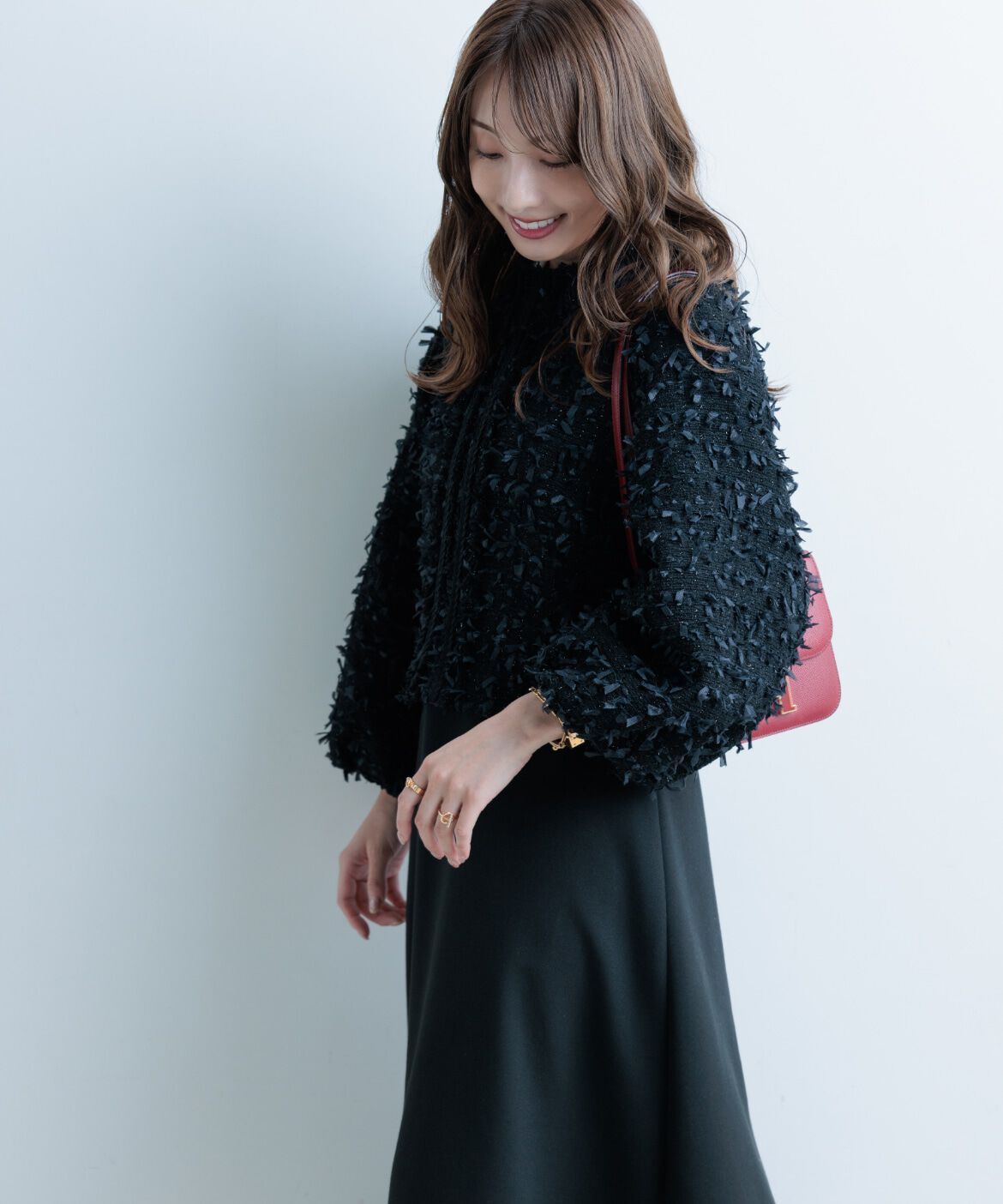 Maglie le cassetto「《M Maglie le cassetto&times;冨張愛》ツイードで魅せるこなれブルゾン」|その他|