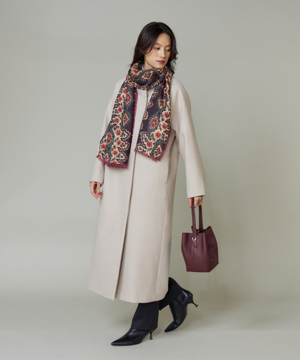 la veille by SUPERIOR CLOSET「スタンドカラーコート」|ステンカラーコート|
