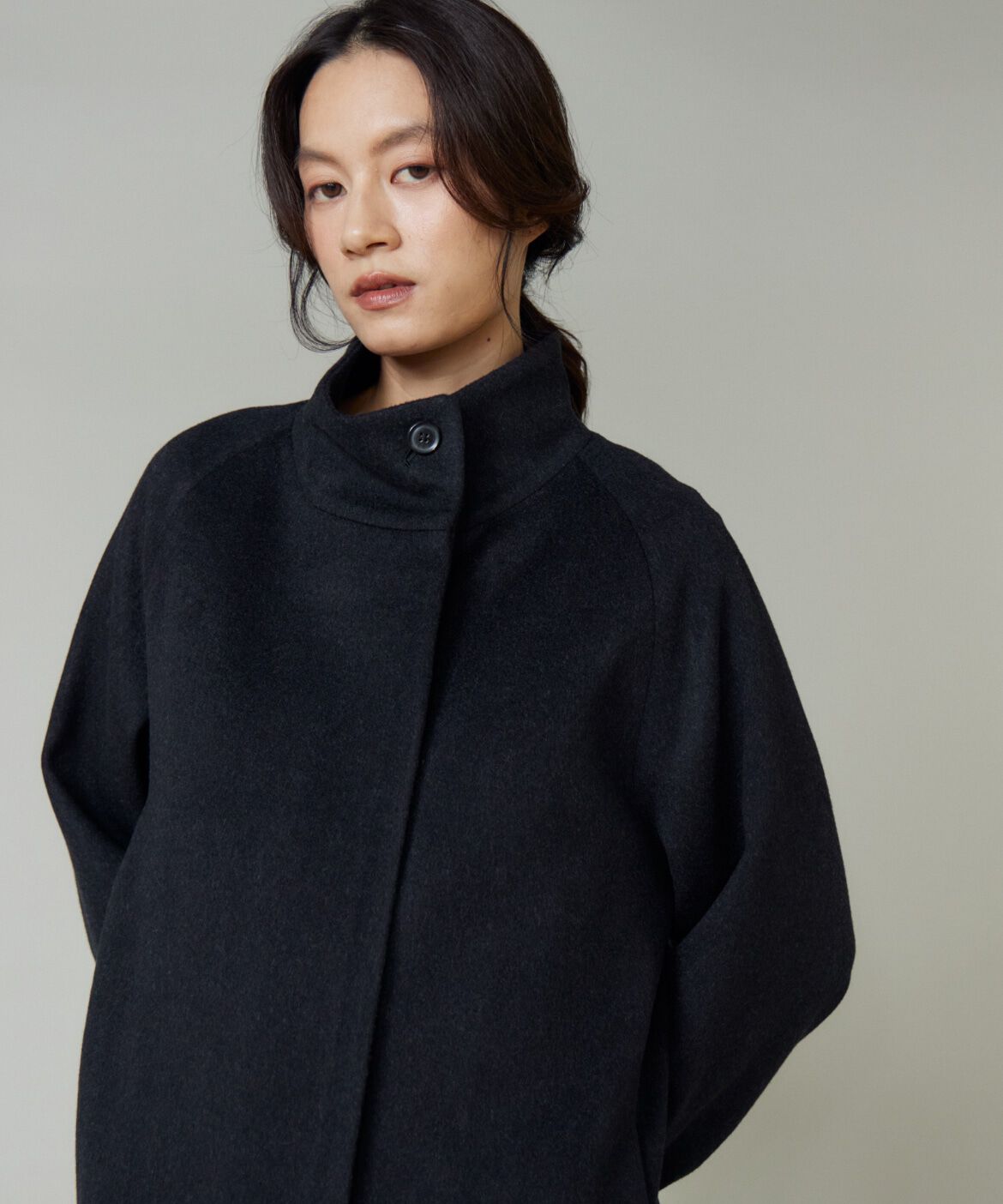 la veille by SUPERIOR CLOSET「スタンドカラーコート」|ステンカラーコート|