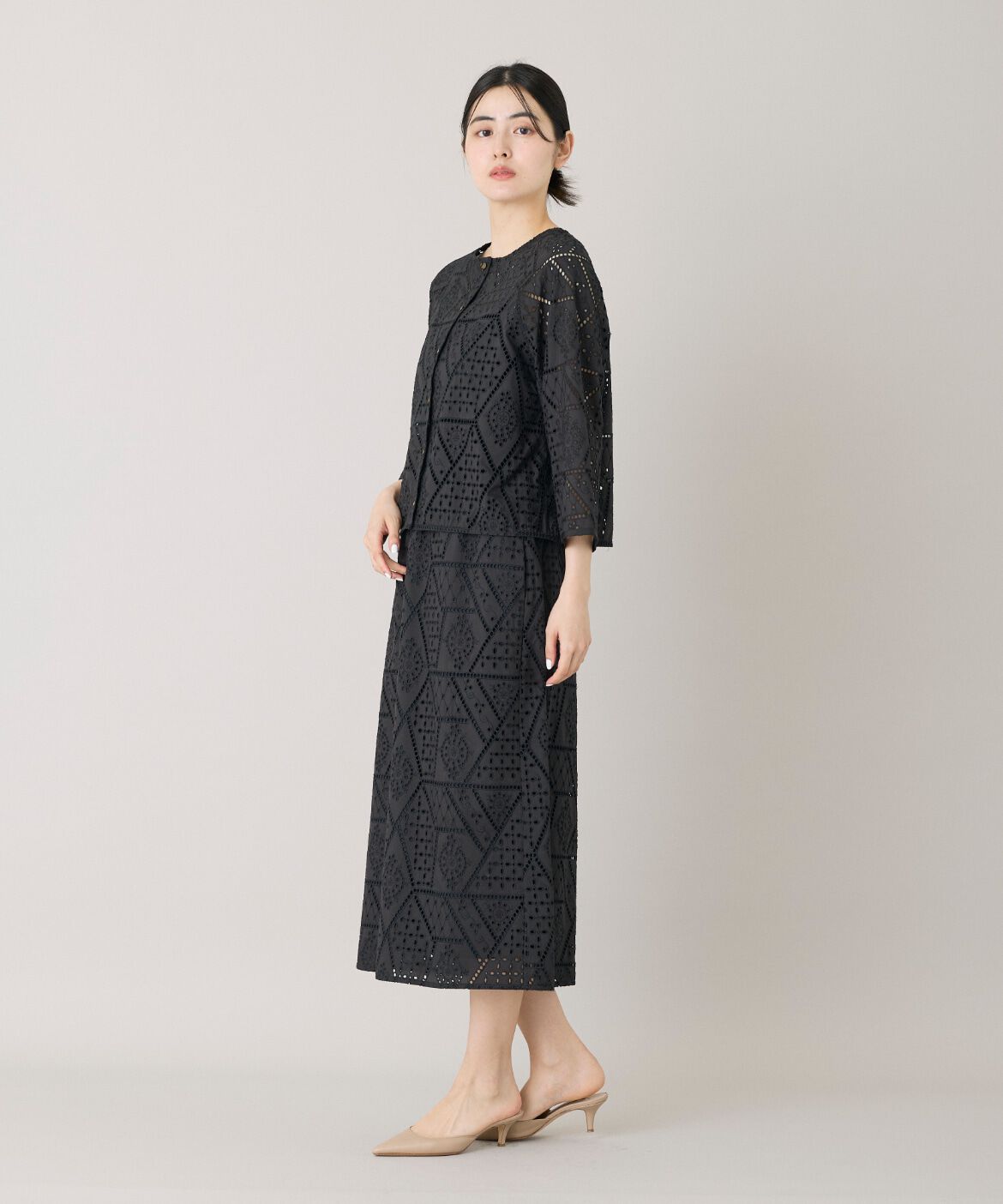 Le Souk「《大きいサイズ》2WAYレースブラウス」|シャツ・ブラウス|