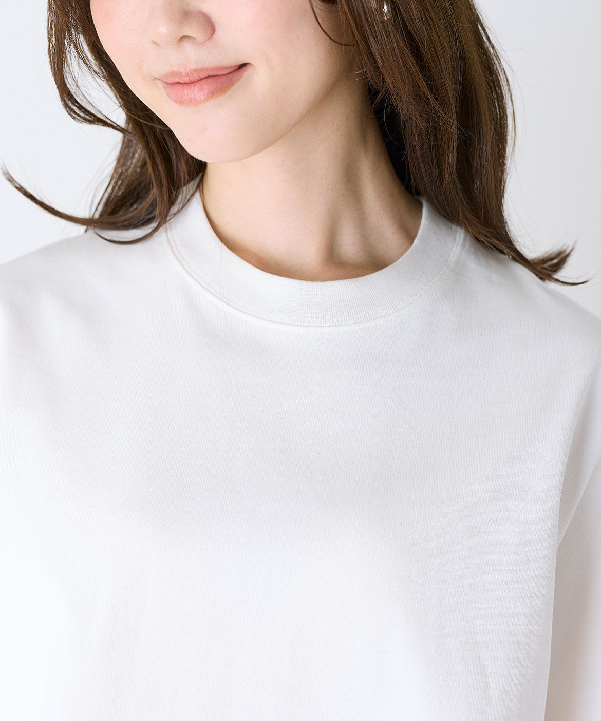 INED「《大きいサイズ》ドルマンスリーブTシャツ」|Tシャツ・カットソー|