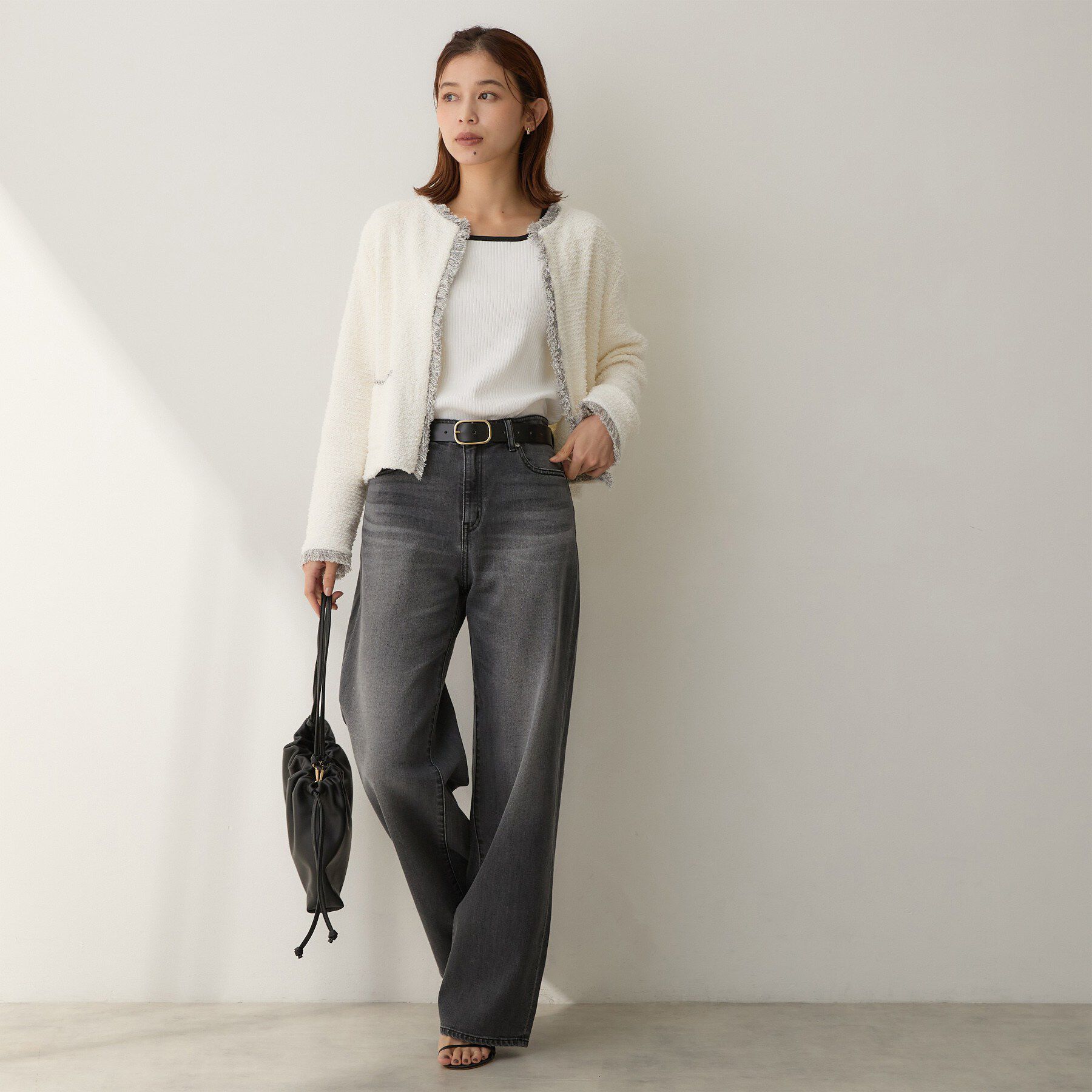 UNTITLED「【新色追加/人気デニム】MAKE&times;DENIM WIDE」|デニム|