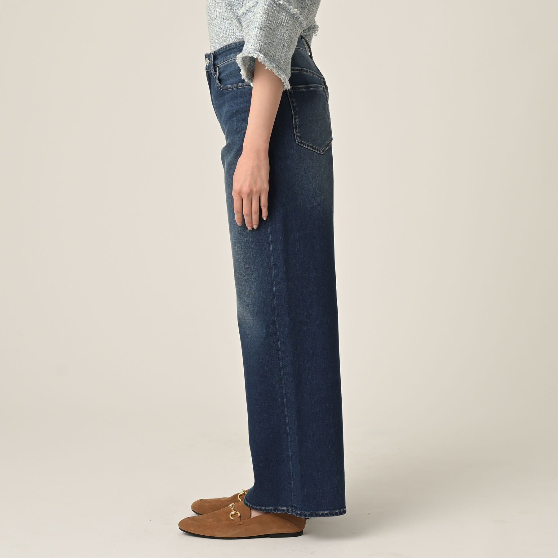 UNTITLED「【新色追加/人気デニム】MAKE&times;DENIM WIDE」|デニム|