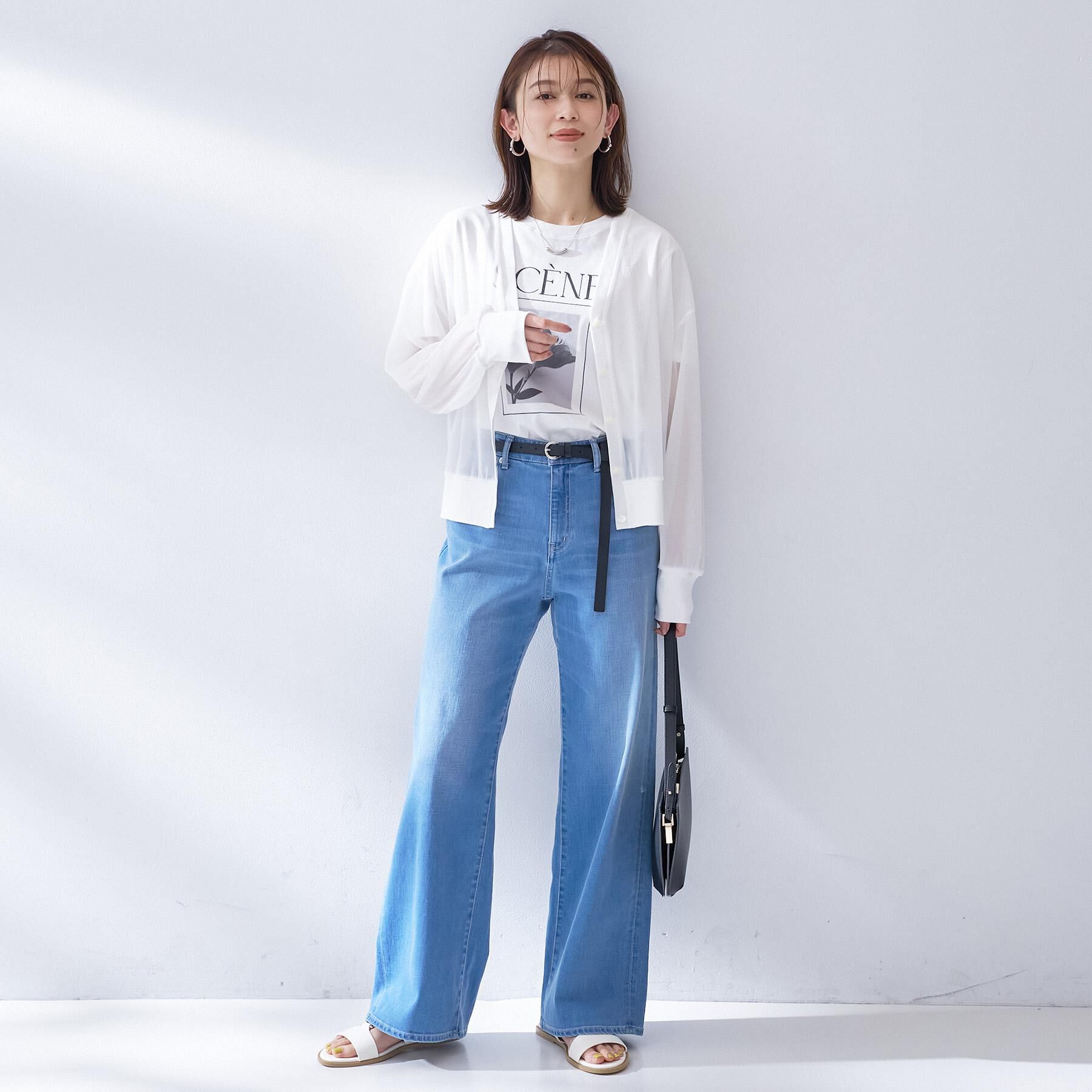 UNTITLED「【新色追加/人気デニム】MAKE&times;DENIM WIDE」|デニム|