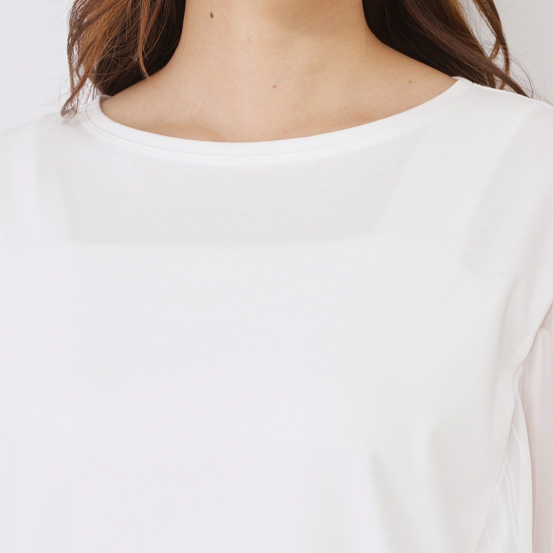 COUP DE CHANCE「【手洗い可／日本製】フレンチシアーカットソー」|Tシャツ・カットソー|