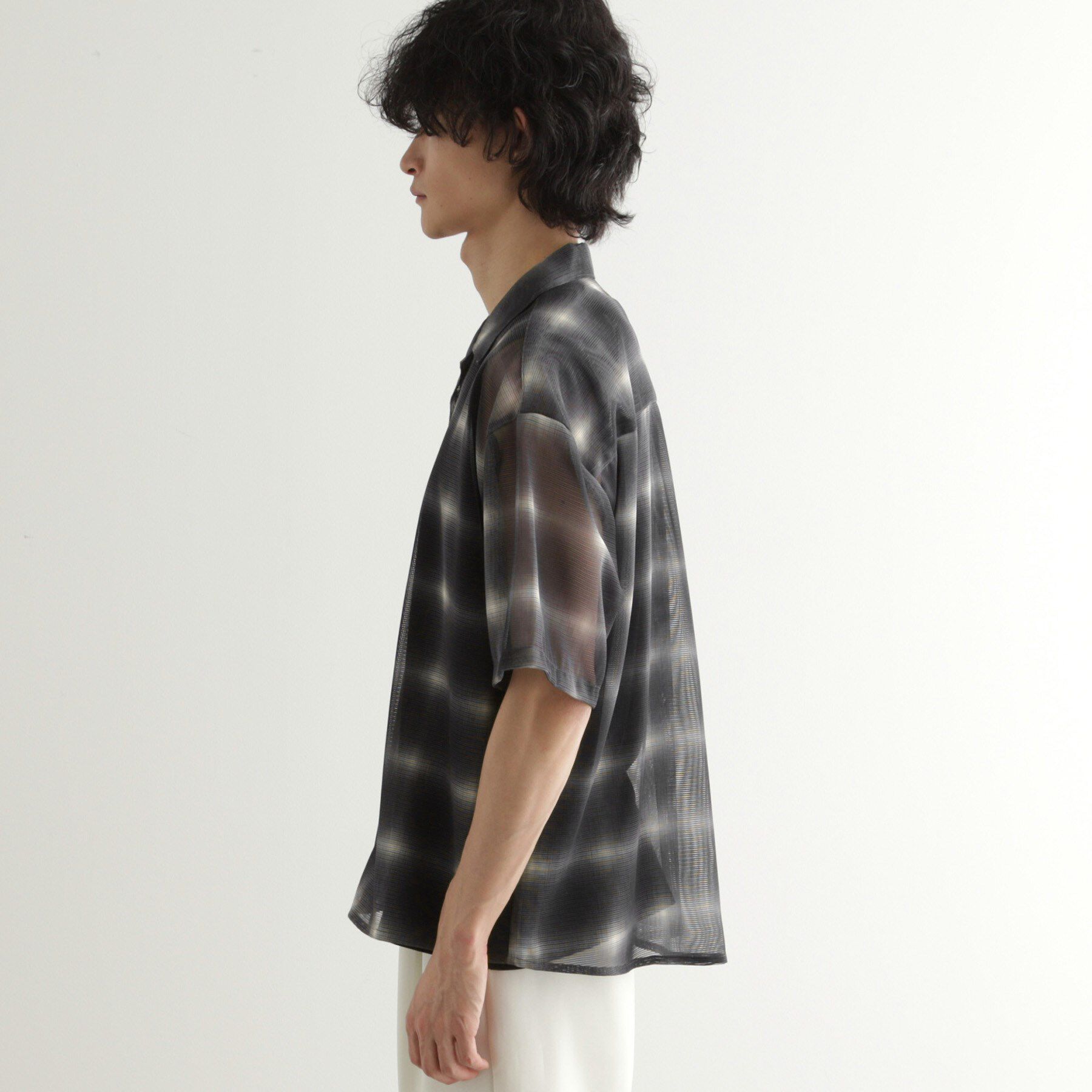 tk.TAKEO KIKUCHI「◆メッシュオンブレーチェックシャツ」|シャツ・ブラウス|