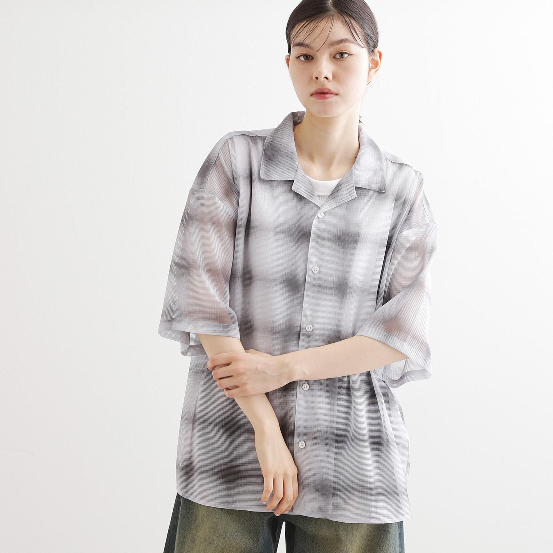 tk.TAKEO KIKUCHI「◆メッシュオンブレーチェックシャツ」|シャツ・ブラウス|