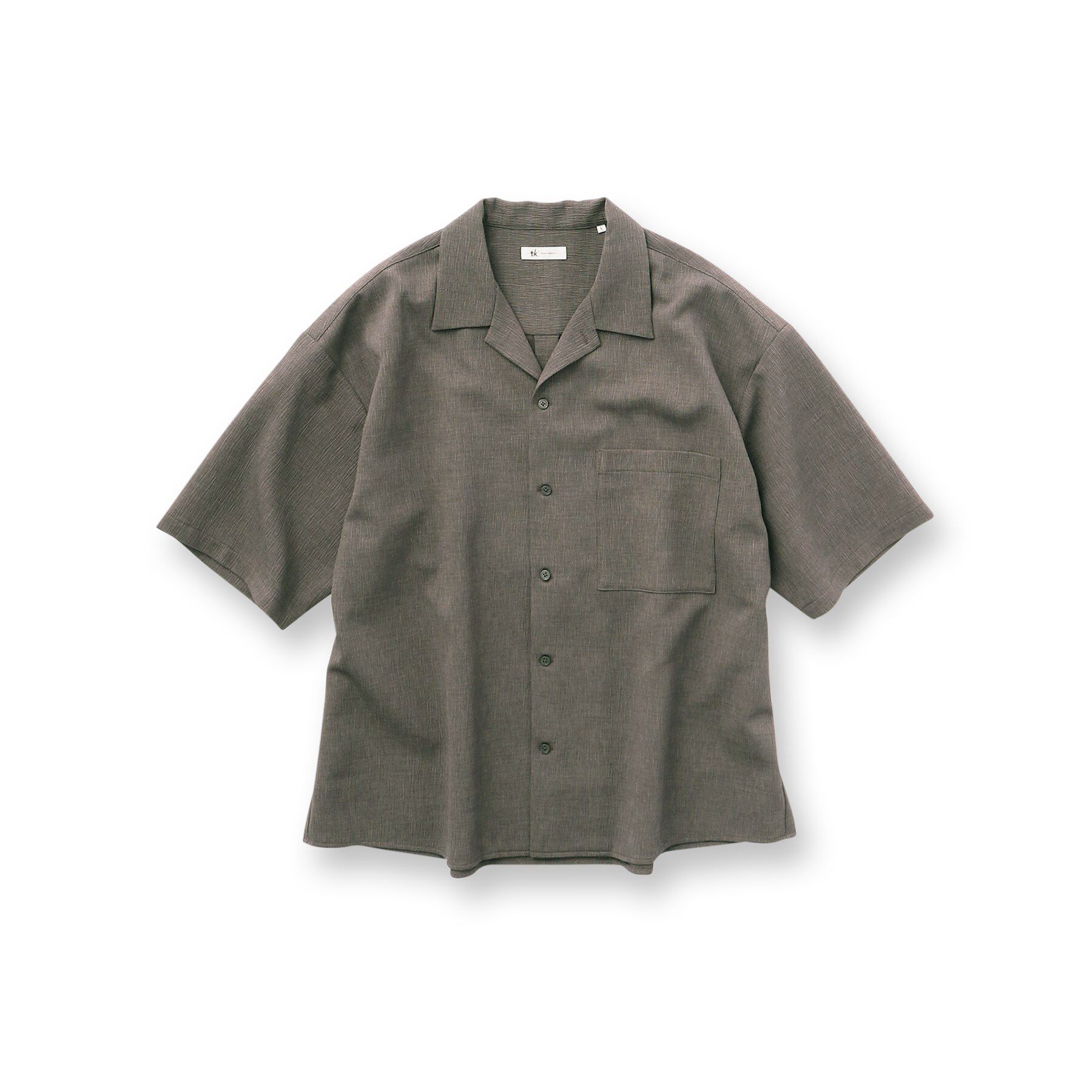 tk.TAKEO KIKUCHI「◆【セットアップ対応】テッククレープシャツ」|シャツ・ブラウス|